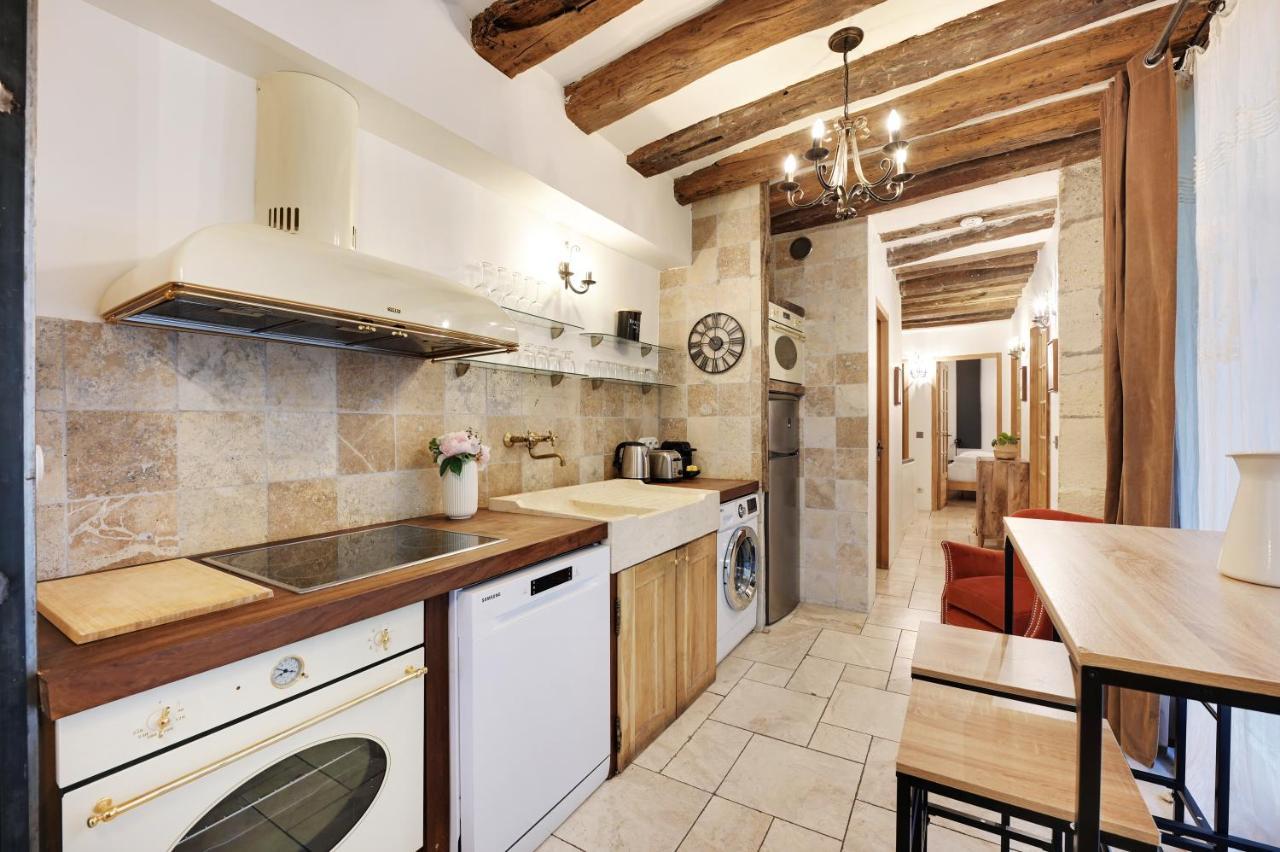 Elegant Apartment - 2Br-7P - Quartier Latin Paris Exteriör bild